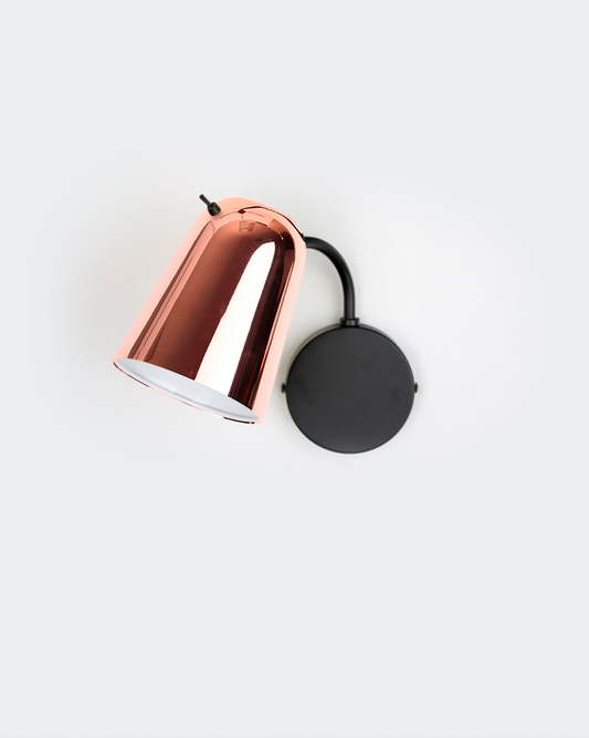 Dobi Pared Cobre | Lámpara de Lectura | LED E14 - Birot MX