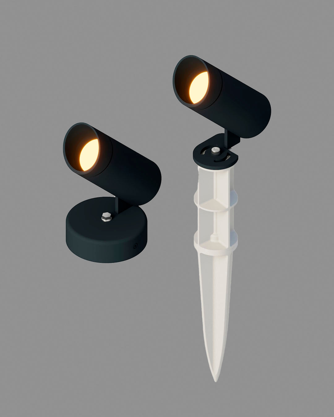 Echo L Spike IP65 | Lámpara de Exterior | LED Integrado - Birot MX