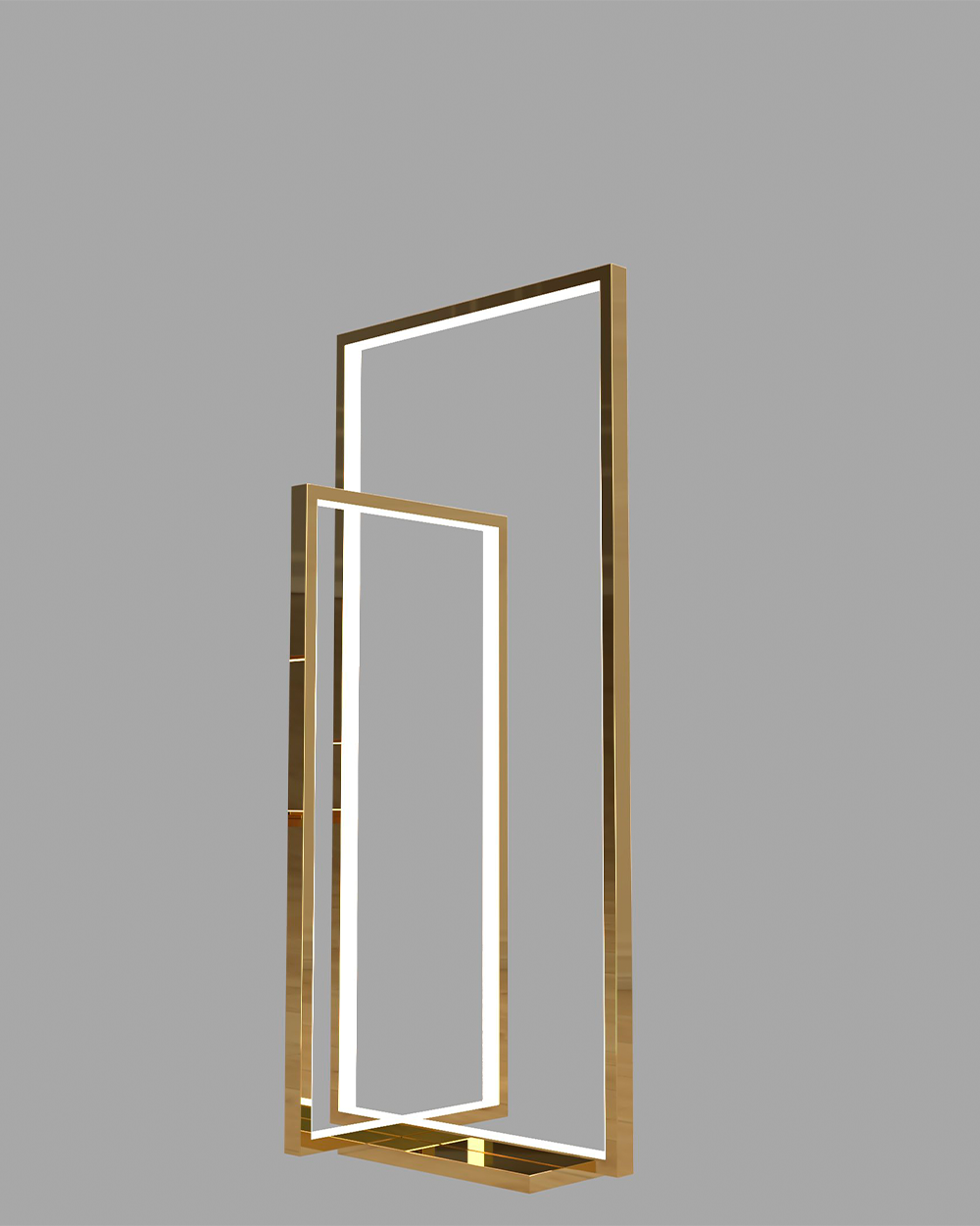 Eire Piso - Lámpara de Pie LED Integrado Decorativa