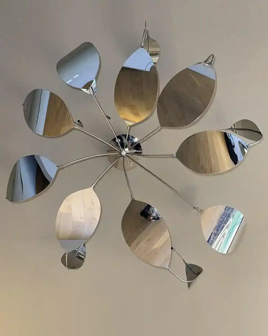 Foglia Plafón Cromo | Lámpara de Techo | LED G4