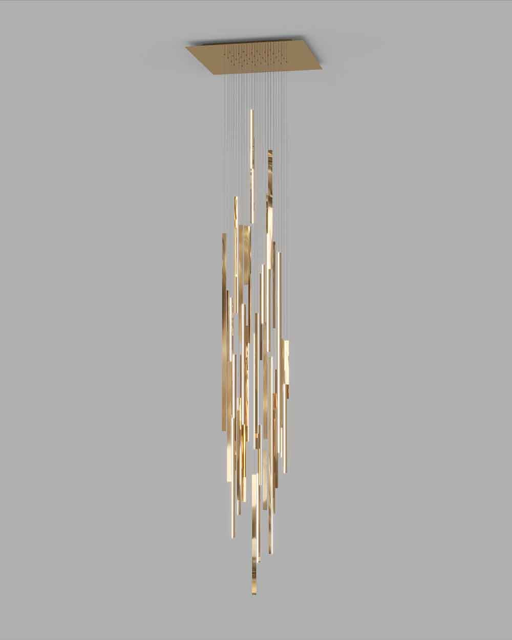 Neo 40 | Lámpara Colgante de Diseño | LED Integrado | Doble Altura - Birot MX