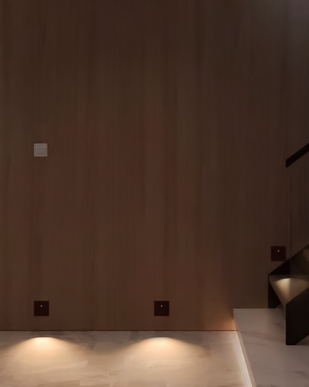Proser H | Lámpara de Cortesía Empotrable | LED Integrado - Birot MX