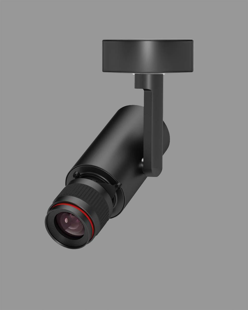 Luminaria spot LED negro para techo moderno, luz direccional de acento