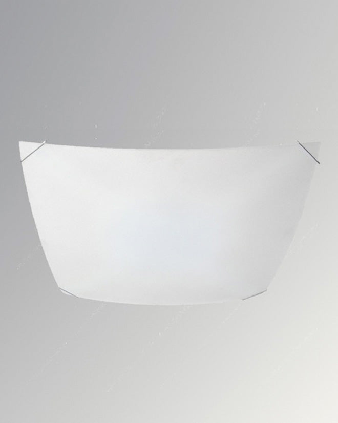 Plafón de techo moderno blanco para interiores, diseño minimalista de iluminación.