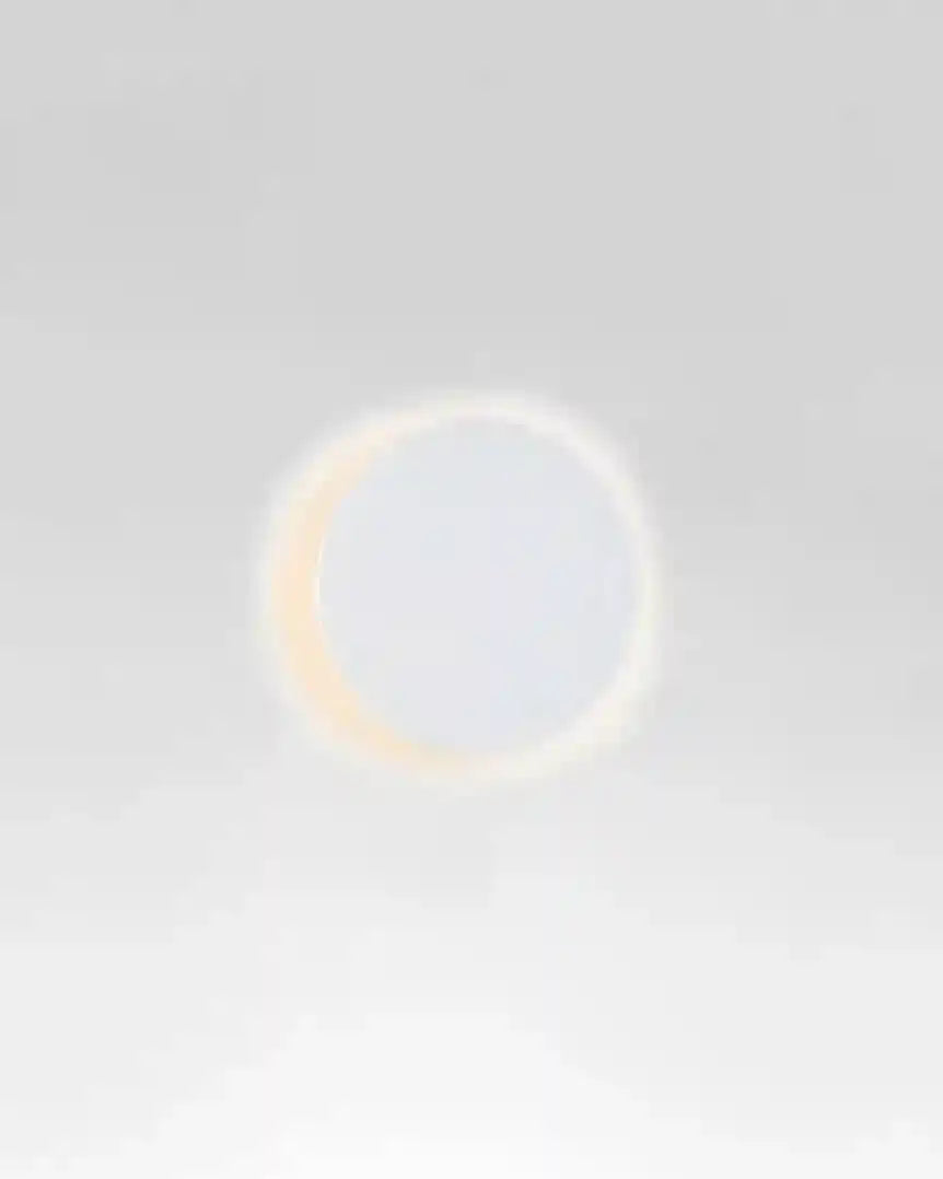 Lámpara de pared blanca diseño circular moderno, iluminación decorativa Birot MX