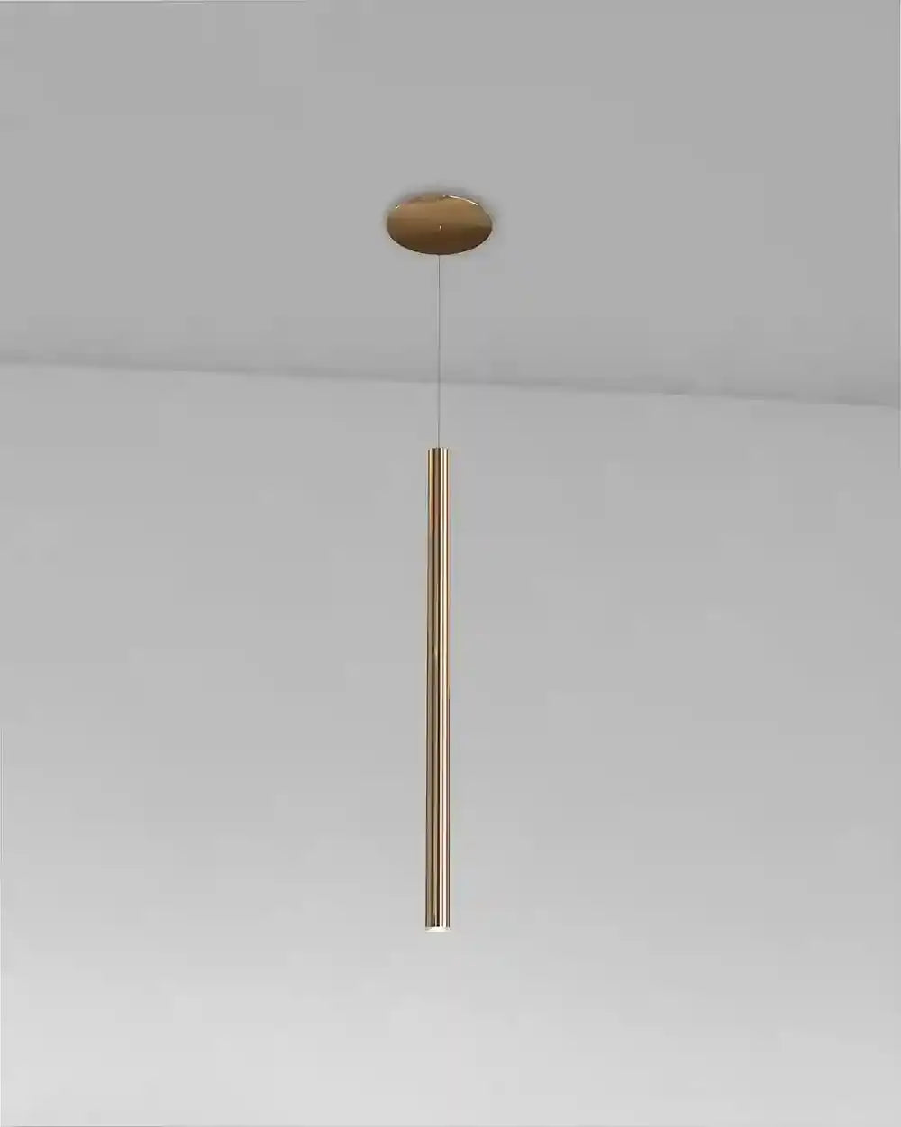 Lámpara colgante dorada de diseño moderno, iluminación decorativa Birot MX