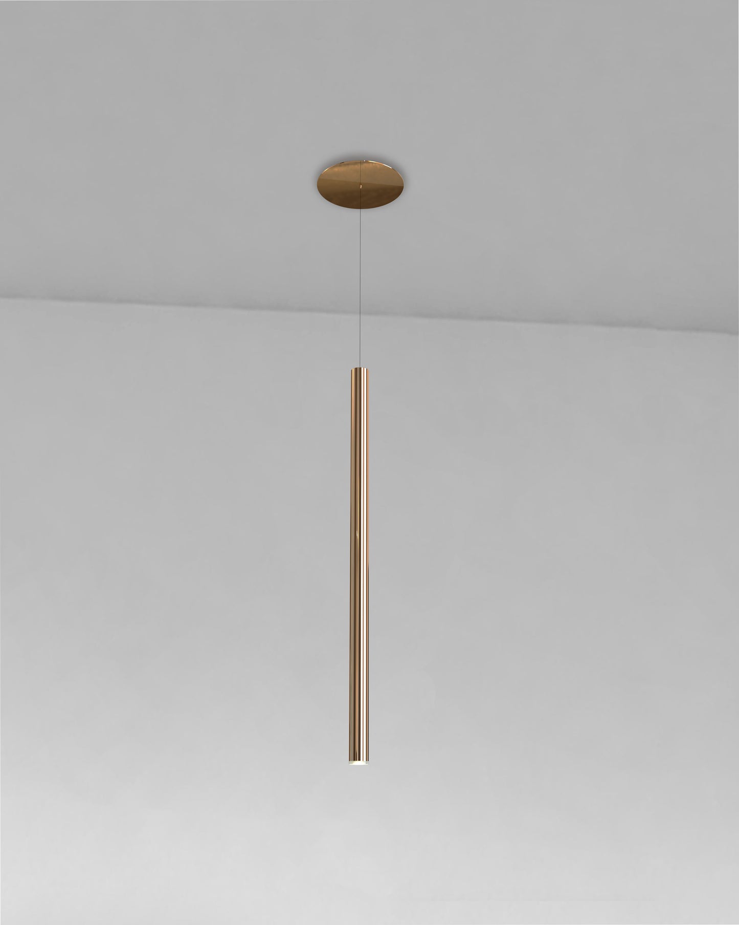Lámpara colgante dorada de diseño moderno, iluminación decorativa Birot MX