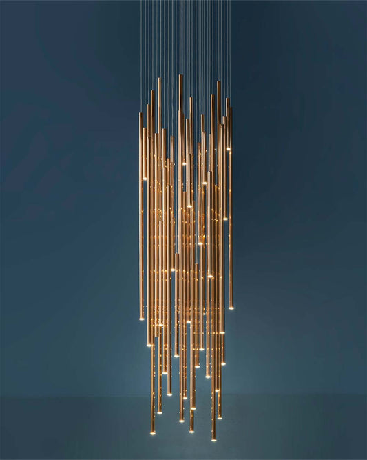 Lungo 40 - Lámpara Colgante LED Integrado Doble Altura