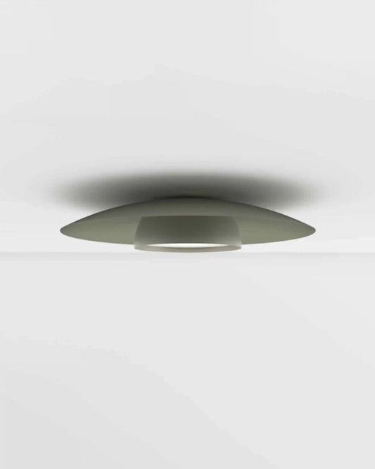Lámpara de techo moderna blanca, diseño minimalista, iluminación interior Birot MX