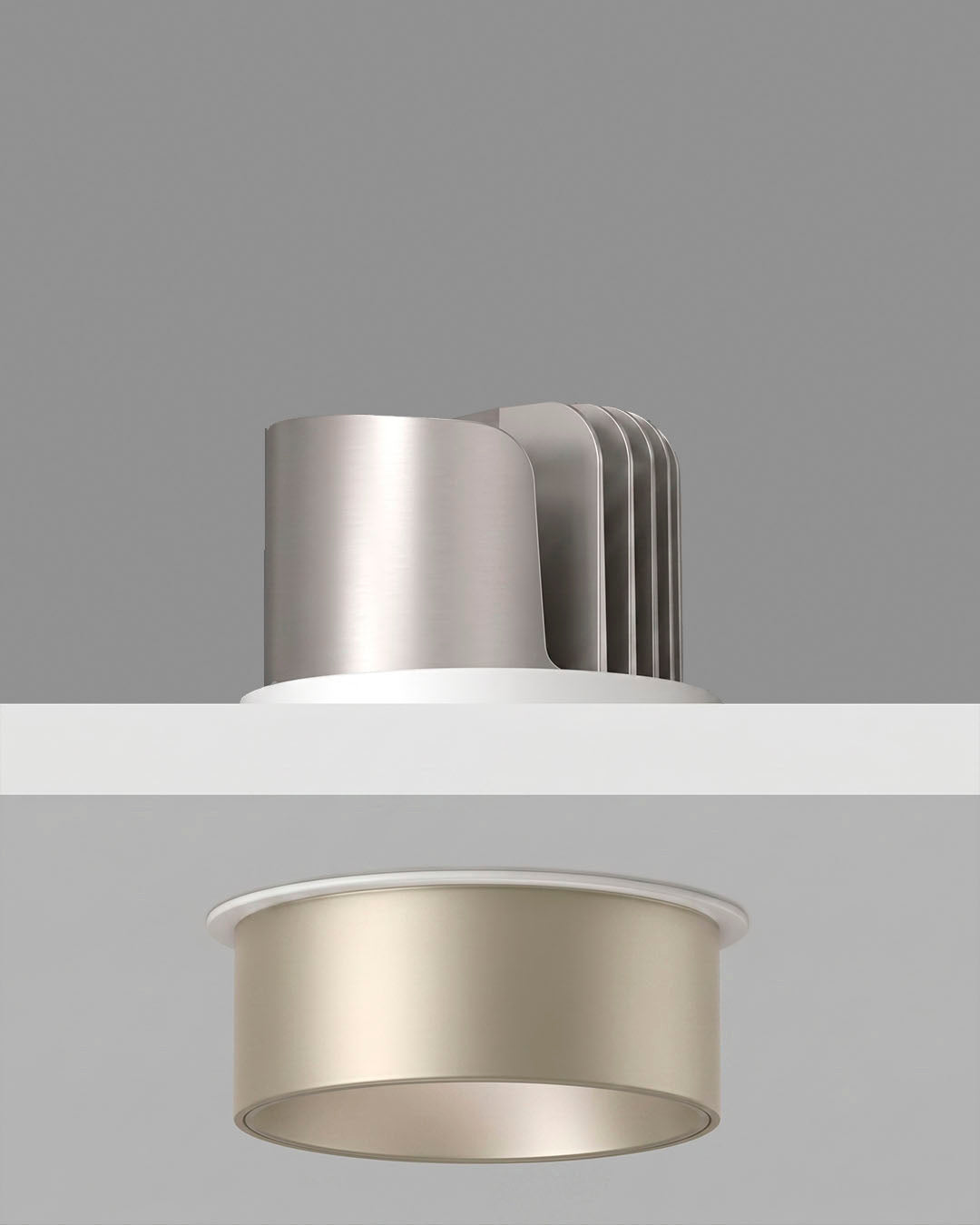 Multi M Trim Semi Empotrado IP20 DIM TRIAC | Empotrable de Techo | LED Integrado