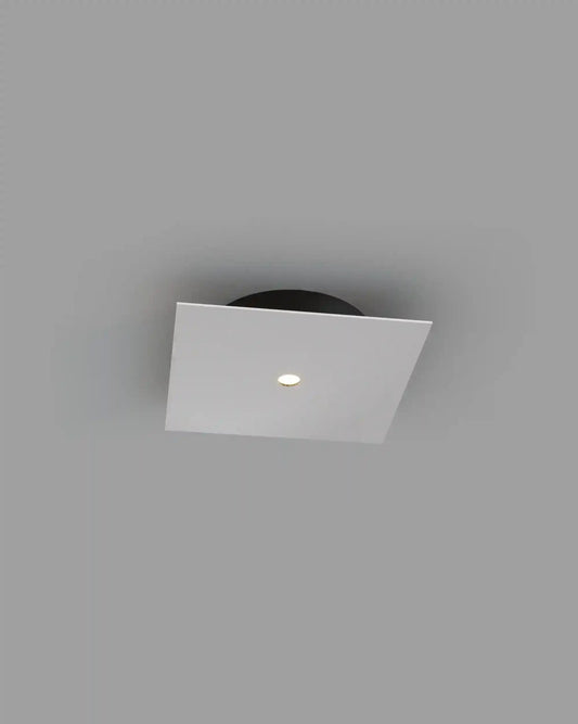 Lámpara de techo moderna blanca minimalista, boutique de iluminación Birot MX