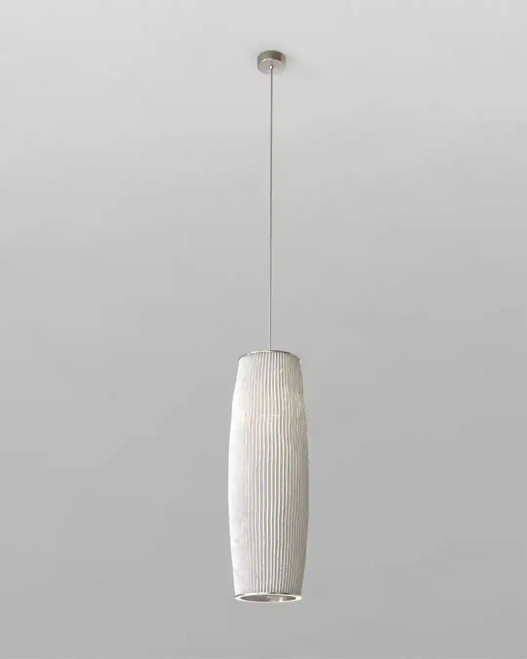 Lámpara colgante moderna texturizada en color blanco, iluminación decorativa Birot MX