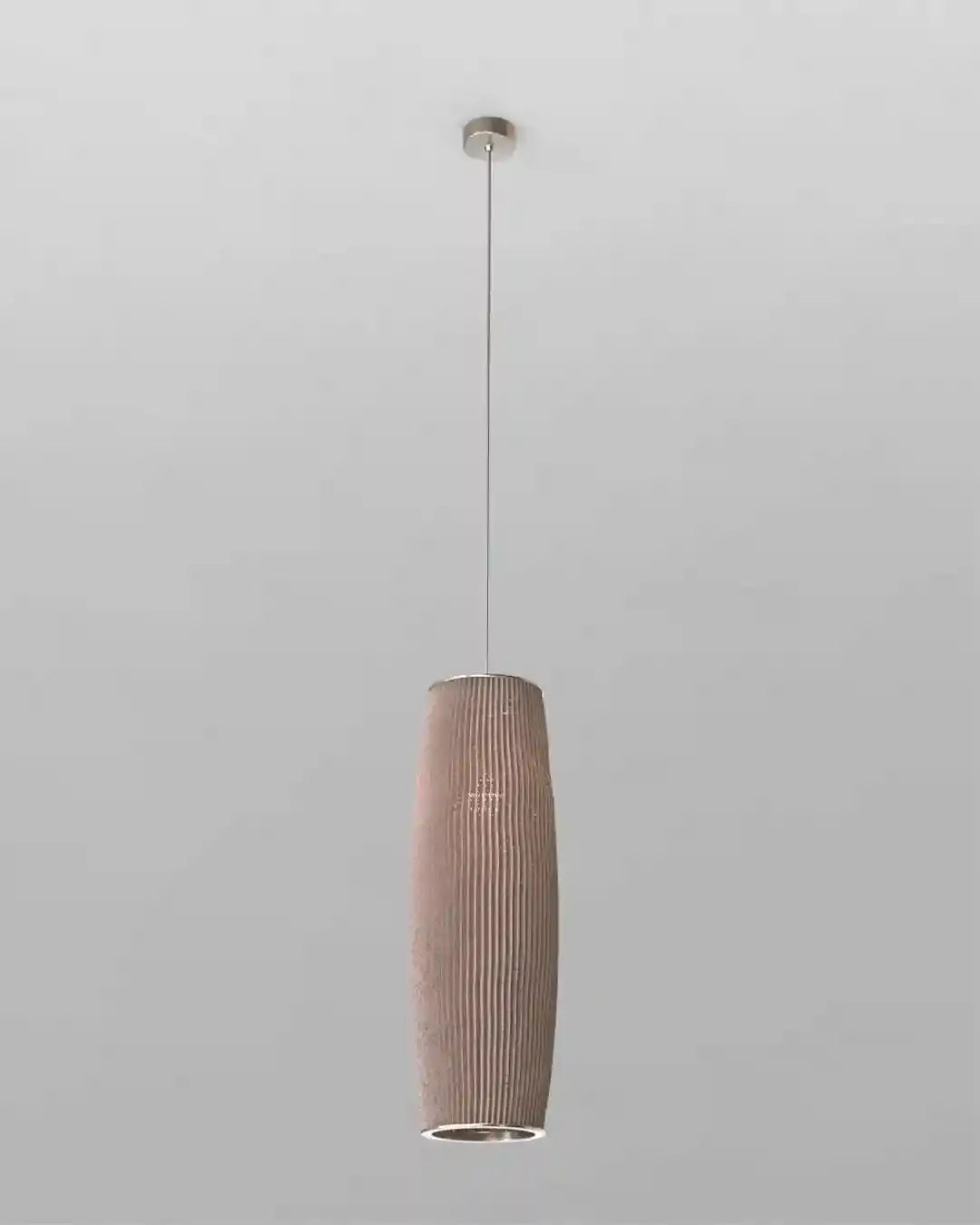 Lámpara colgante de diseño moderno en tono marrón, boutique de iluminación Birot MX