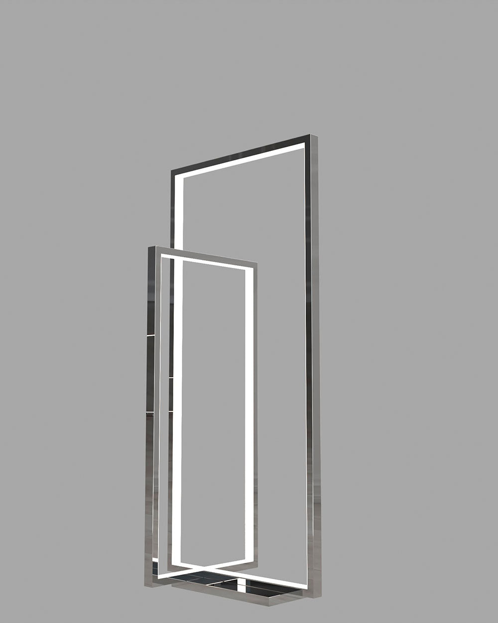 Eire Piso - Lámpara de Pie LED Integrado Decorativa