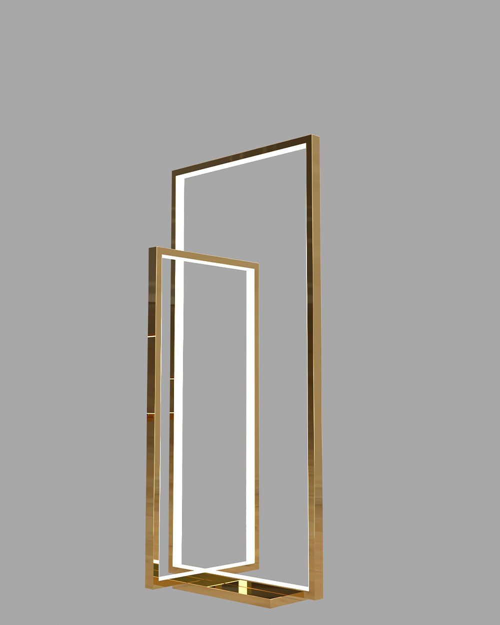 Eire Piso - Lámpara de Pie LED Integrado Decorativa