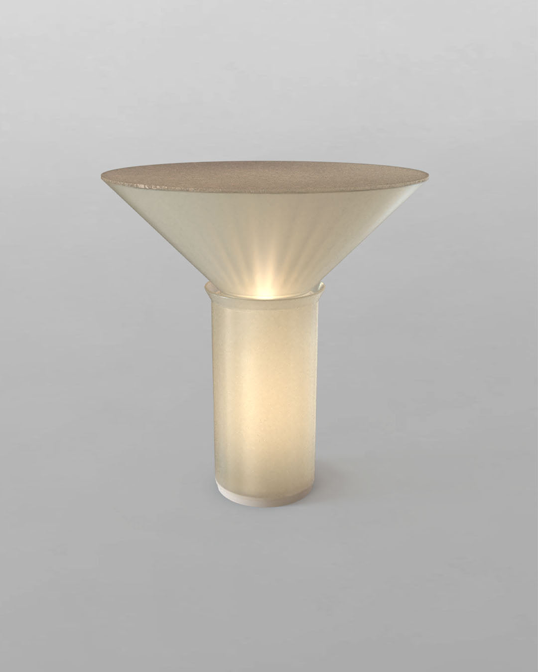 Lámpara de mesa moderna minimalista blanca, iluminación decorativa Birot MX