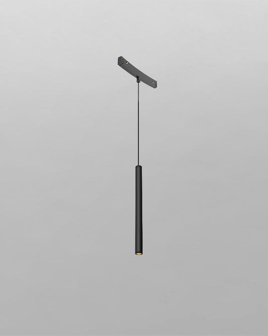 Lámpara colgante negra de diseño minimalista, iluminación decorativa Birot MX