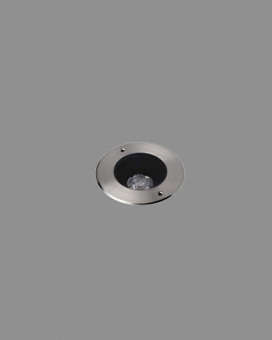 Luminaria empotrada en piso Giano L NB con óptica narrow beam 6° IP67.