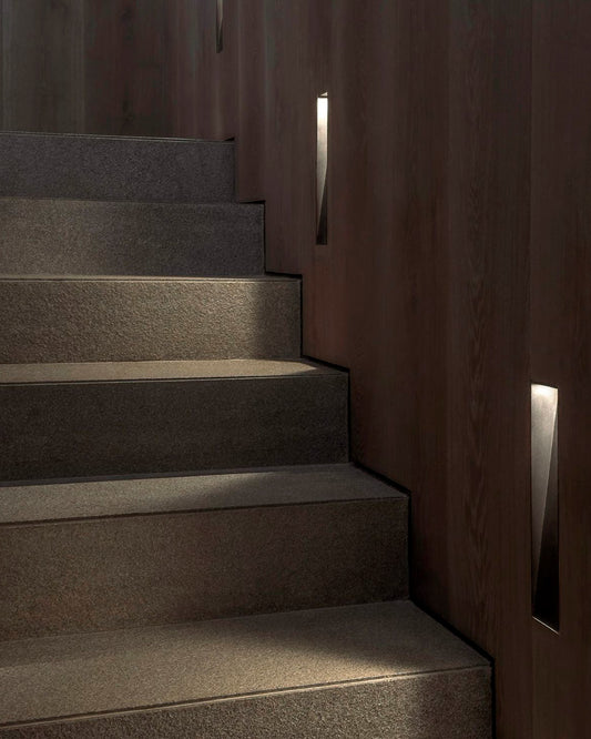 Keaton M | Lámpara de Cortesía Empotrable | LED Integrado