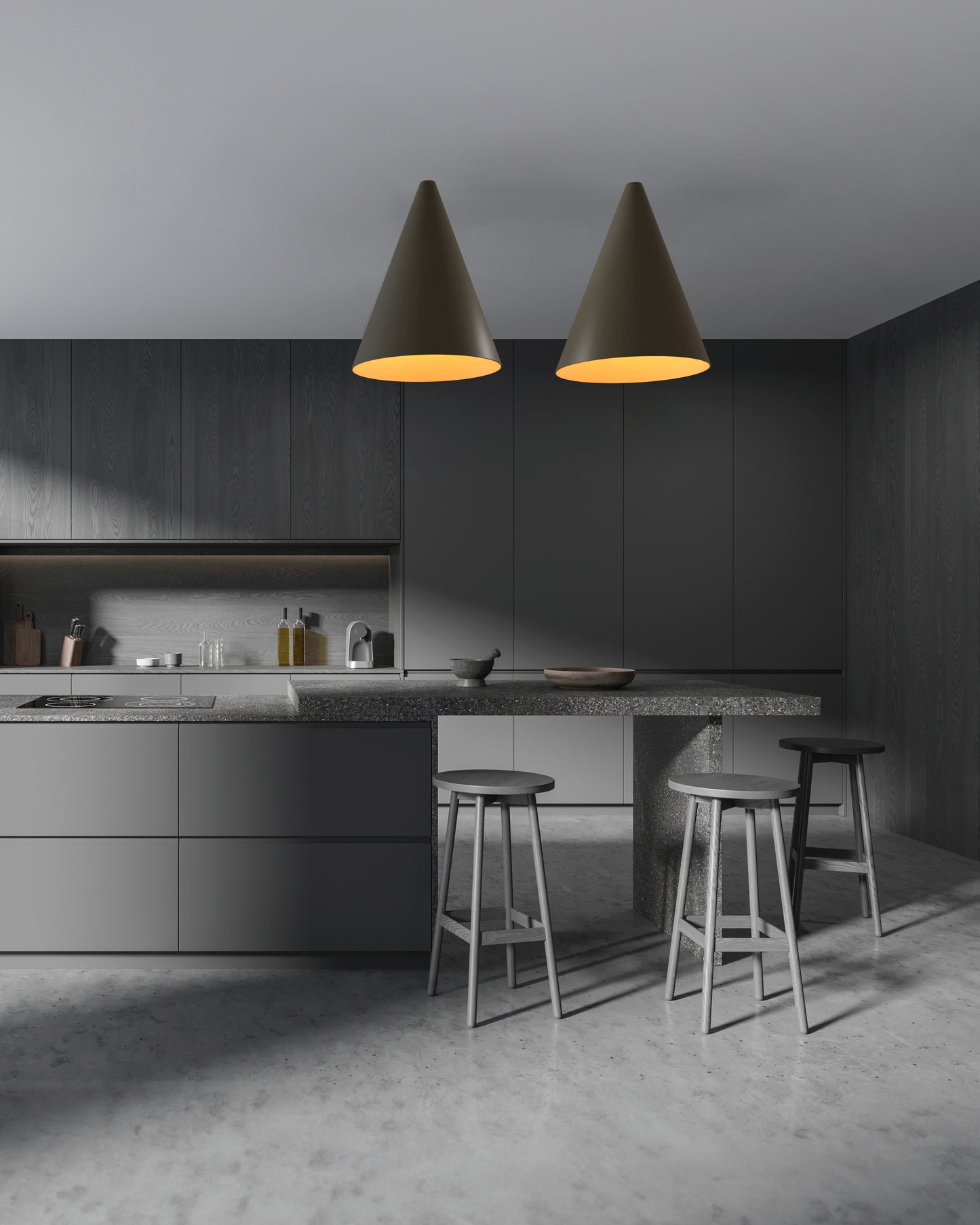 Kkone 03 Plafón - Lámpara de Techo LED E26 Decorativa