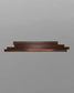 Lámpara de pared moderna marrón, diseño escalonado, iluminación interior, Birot MX