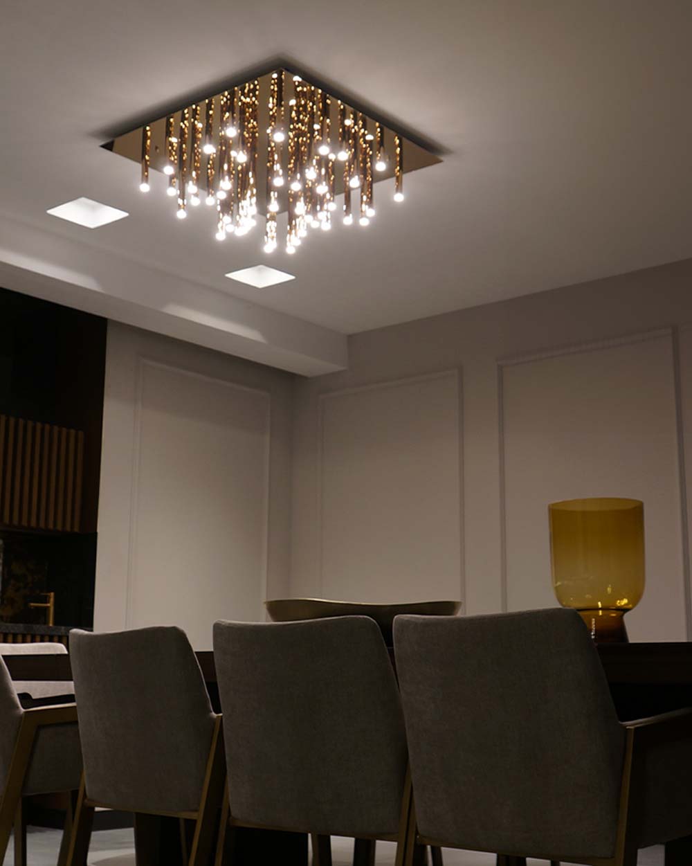 Lungo Plafón 49S - Lámpara de Techo LED Integrado Decorativa