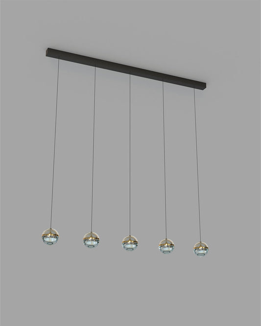 Massiva 02 / 5 luces - Lámpara Colgante LED Integrado Comedores y Salas