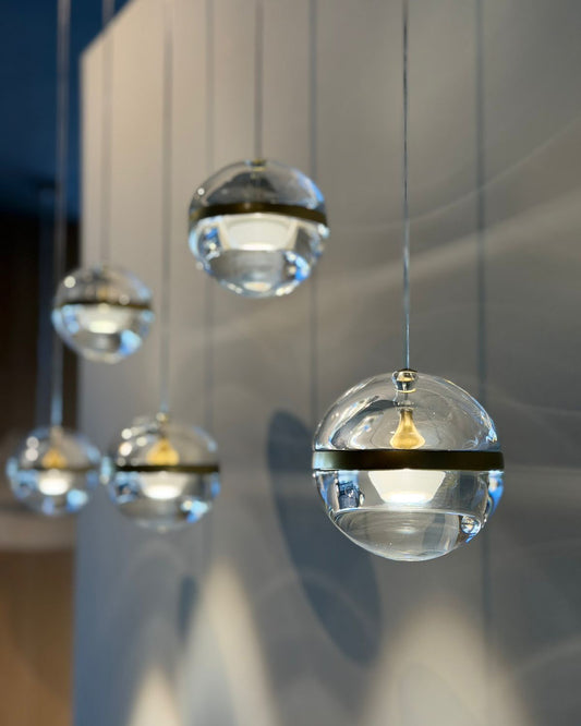 Massiva 02 - 5 luces | Lámpara Colgante de Diseño | LED Integrado - Birot MX