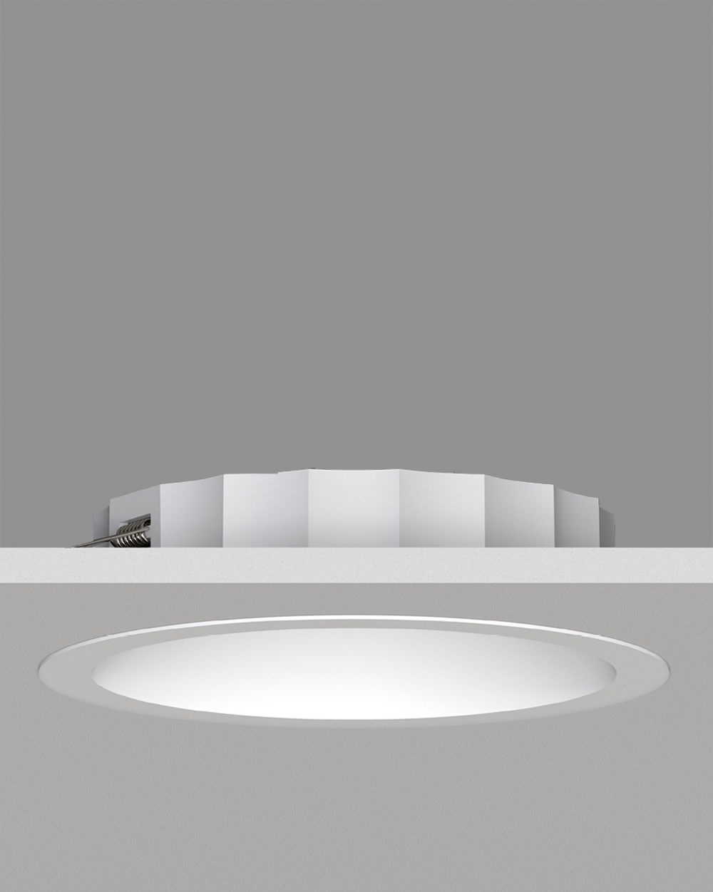 Moon Grande - Lámpara de Techo LED Integrado Empotrable