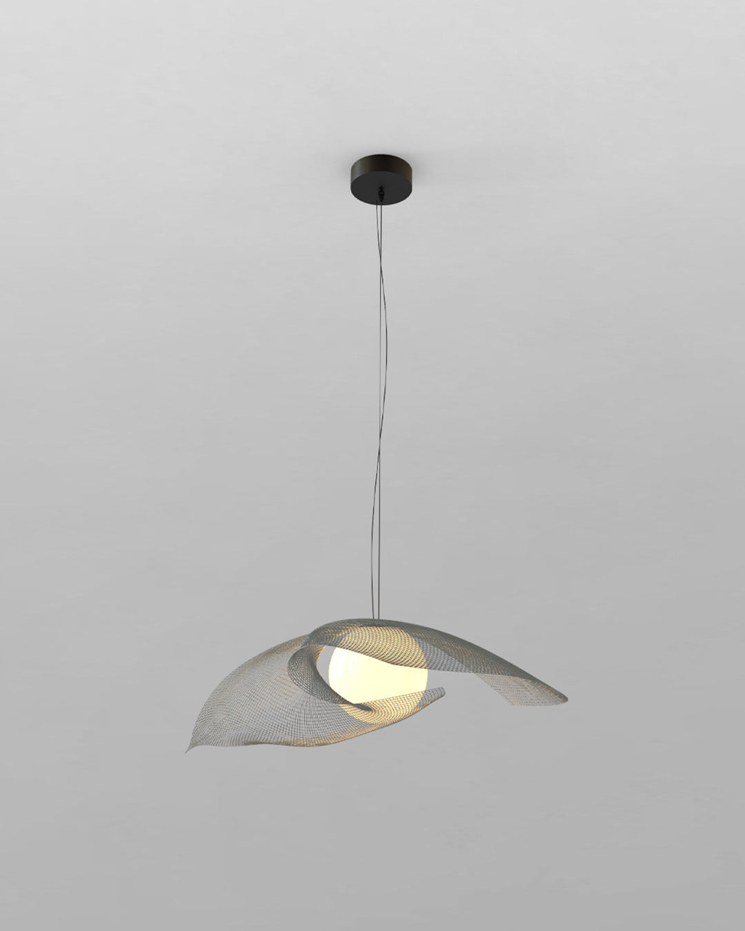 Lámpara colgante de diseño moderno en acero inoxidable, iluminación decorativa Birot MX