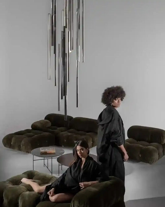 Neo 21 | Lámpara Colgante de Diseño | LED Integrado | Doble Altura