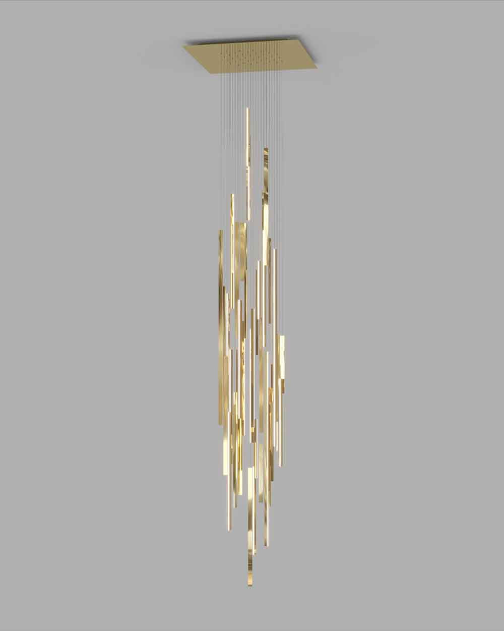Neo 40 | Lámpara Colgante de Diseño | LED Integrado | Doble Altura - Birot MX