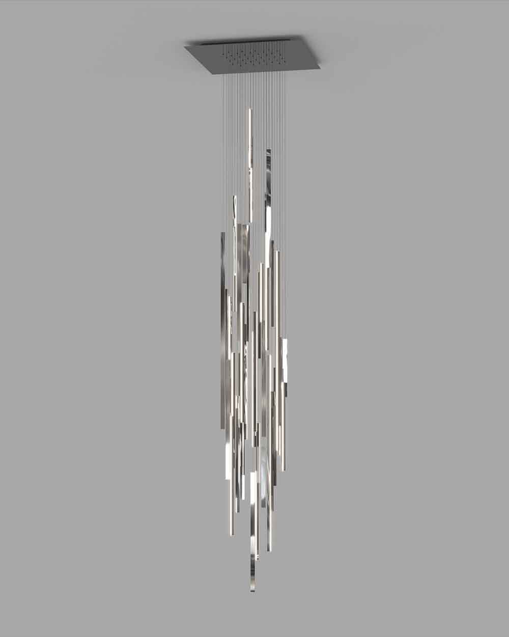 Neo 40 | Lámpara Colgante de Diseño | LED Integrado | Doble Altura - Birot MX