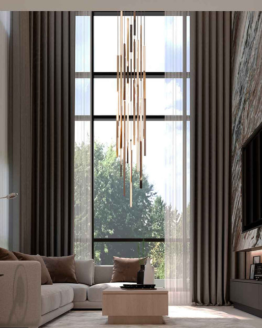 Neo 40 - Lámpara Colgante LED Integrado Doble Altura