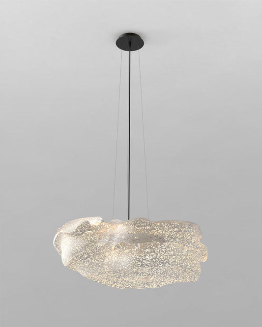 Lámpara colgante de diseño moderno en cristal, iluminación decorativa Birot MX