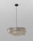 Lámpara colgante moderna de vidrio translúcido, diseño orgánico, iluminación decorativa Birot MX