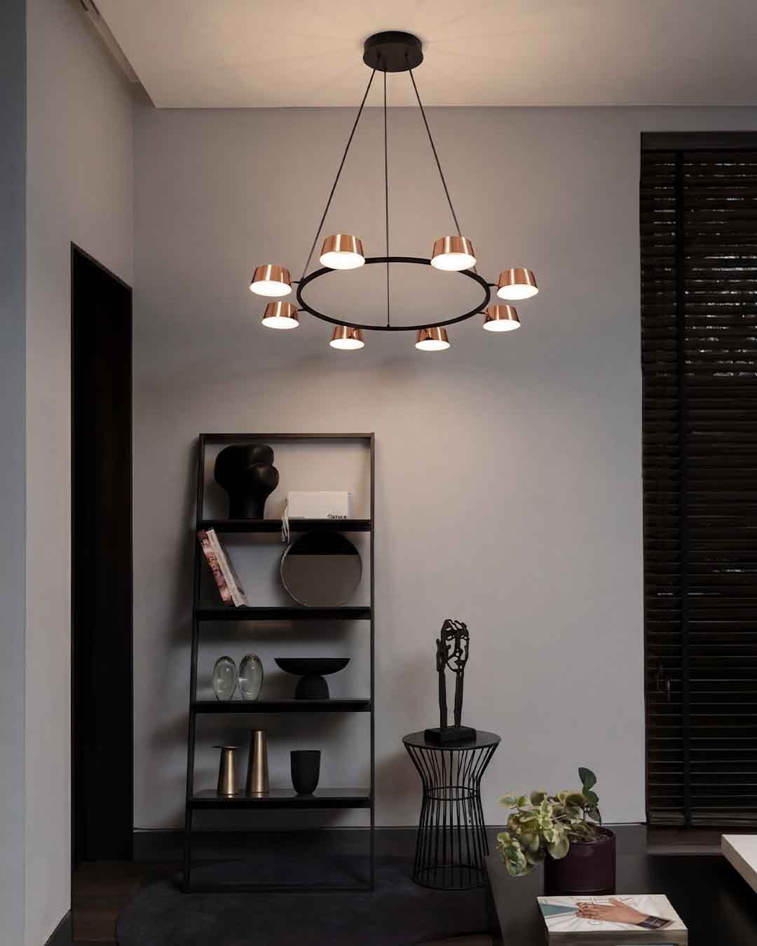 Olo 8 | Lámpara Colgante de Diseño | LED Integrado