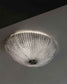 Plafón de techo moderno texturizado iluminado, boutique de iluminación Birot MX