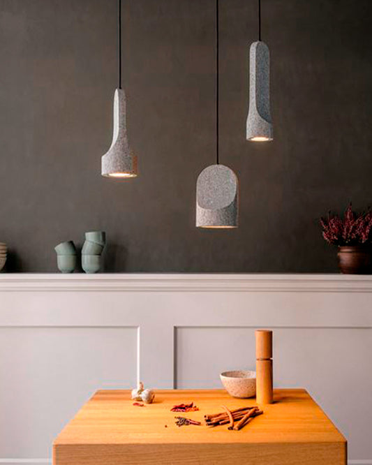 Parga Gris | Lámpara Colgante de Diseño | LED Integrado | Individual