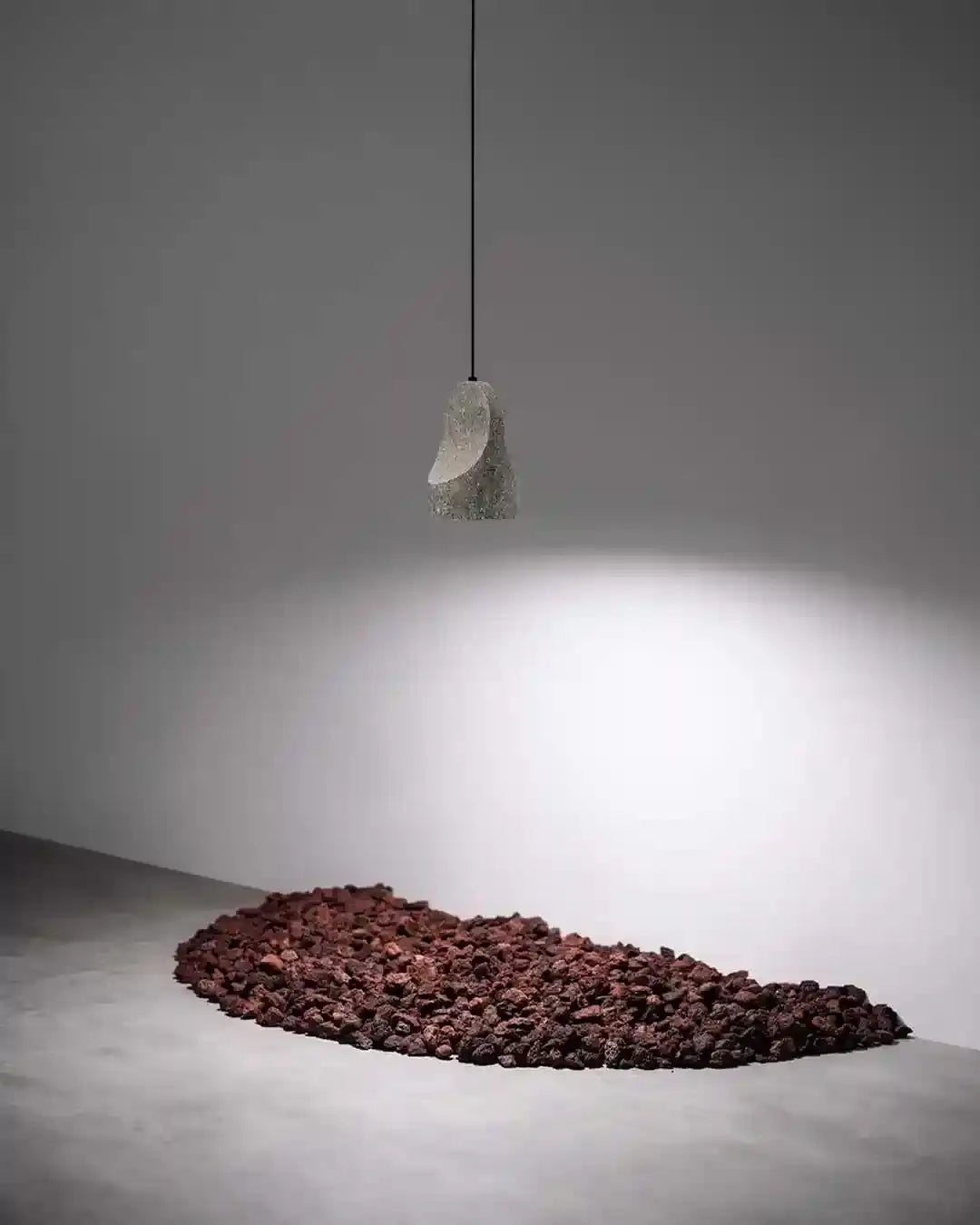 Parga Gris | Lámpara Colgante de Diseño | LED Integrado | Individual