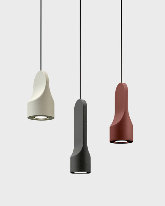 Parga Cerámica | Lámpara Colgante de Diseño | LED Integrado | Individual