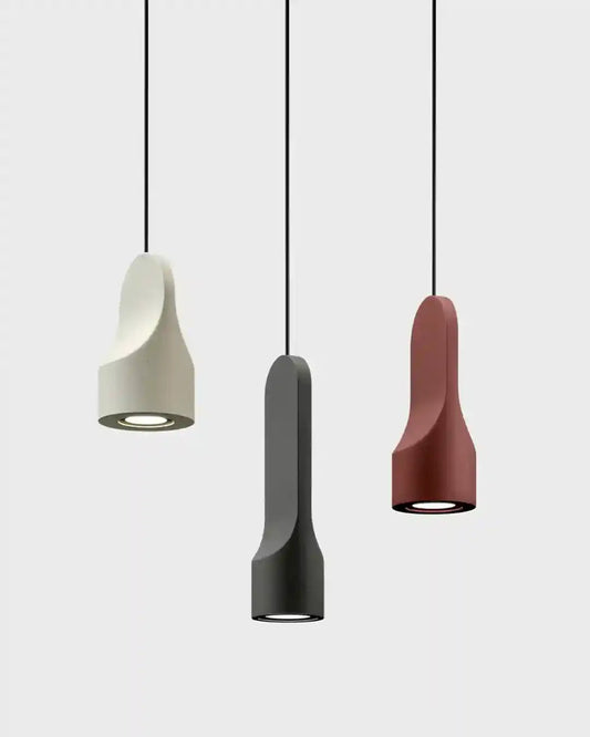 Parga Cerámica | Lámpara Colgante de Diseño | LED Integrado | Individual