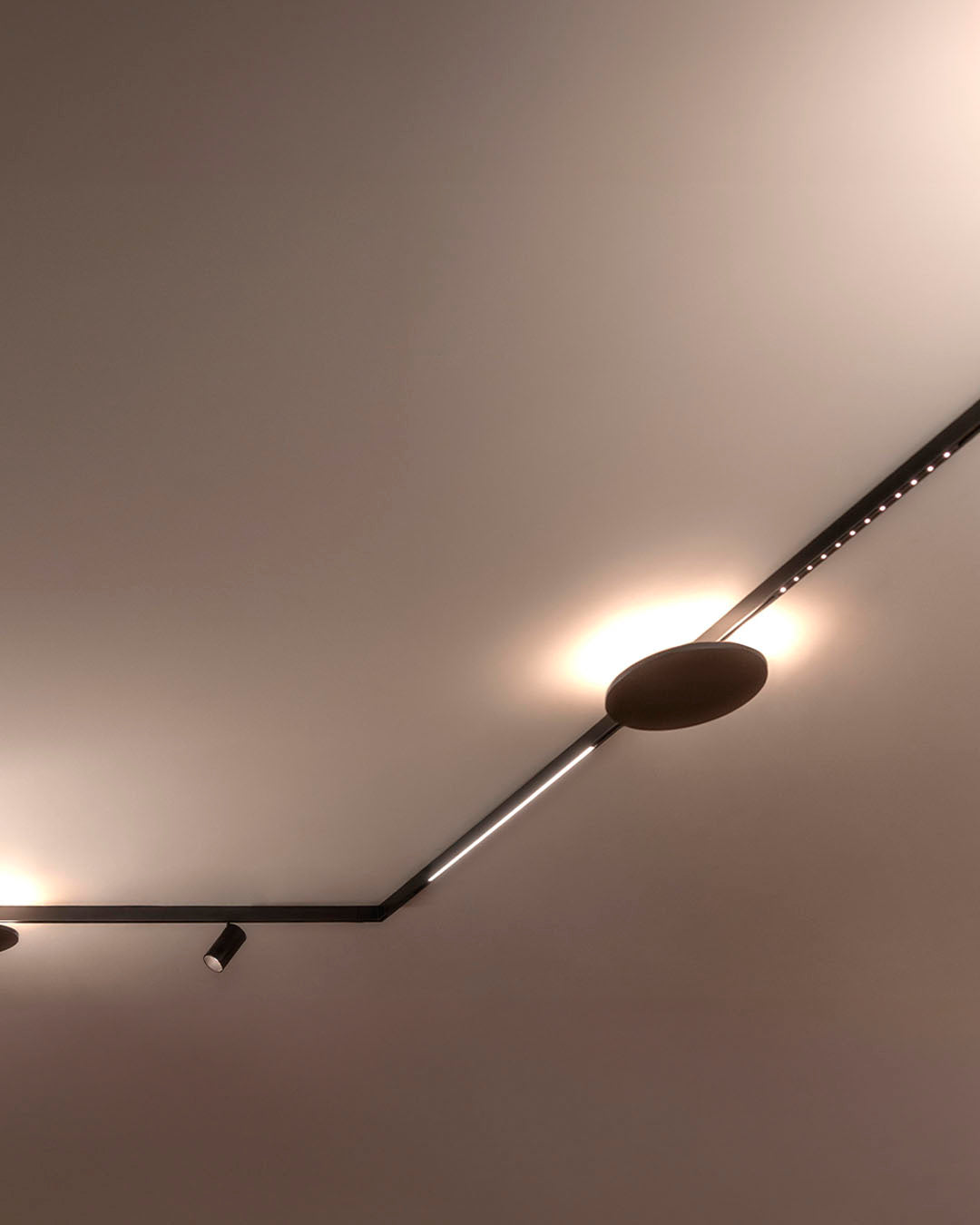 Micro Moonline | Lámpara Magnética LED Integrado para Riel Micro 5mm