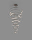 Spin 11 | Lámpara Colgante de Diseño | LED Integrado | Doble Altura - Birot MX