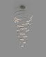 Spin 11 | Lámpara Colgante de Diseño | LED Integrado | Doble Altura - Birot MX