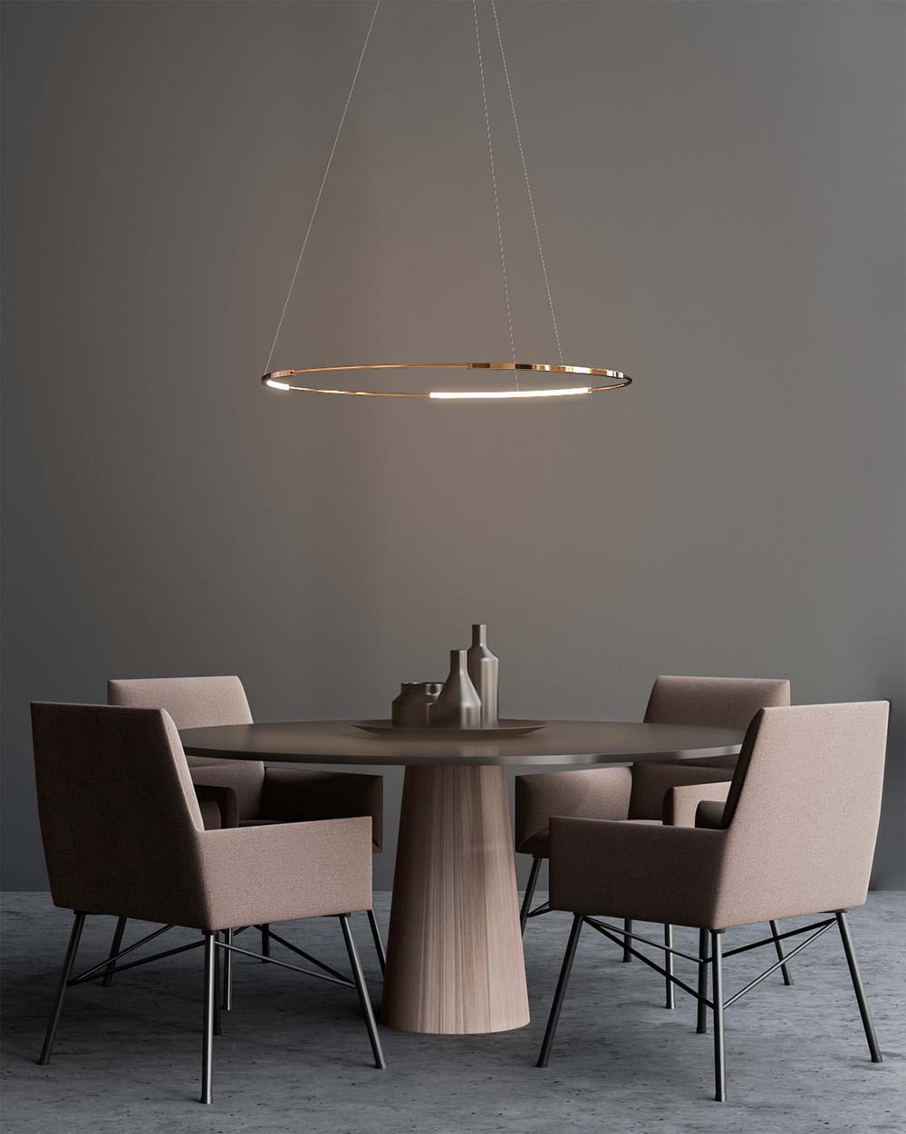 Spin 1 100 | Lámpara Colgante de Diseño | LED Integrado - Birot MX