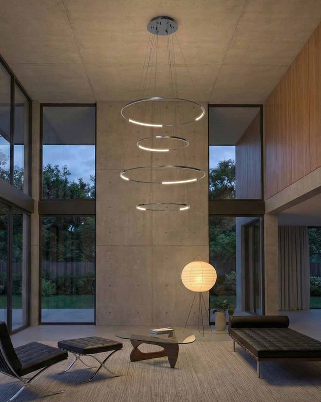 Spin 4 | Lámpara Colgante de Diseño | LED Integrado - Birot MX