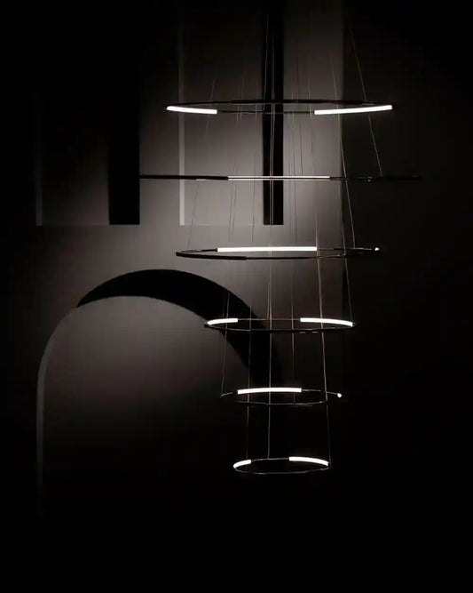 Spin 6 | Lámpara Colgante de Diseño | LED Integrado