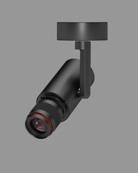 Luminaria spot LED negro para techo moderno, luz direccional de acento
