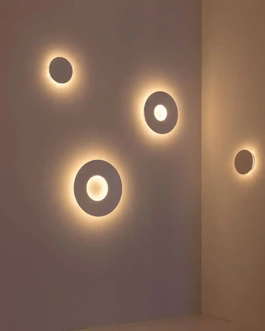 Umbra Round | Lámpara de Muro de Diseño | LED Integrado